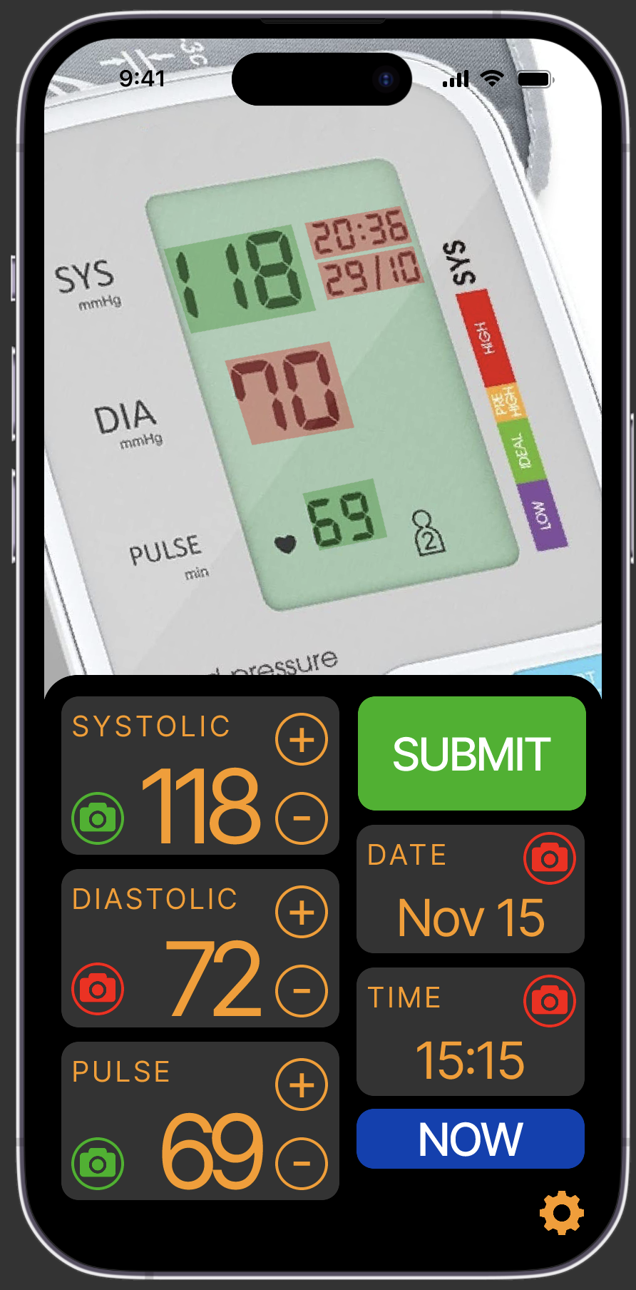 BP Scanner Screenshot